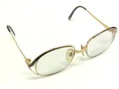 ChristianDior クリスチャンディオール 2145 度入り メガネ 眼鏡 めがね レディース ゴールド系 DI6959