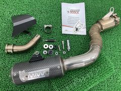 TRIUMPH MIVV スリップオンマフラー スピードトリプルR/S/RS - メルカリ