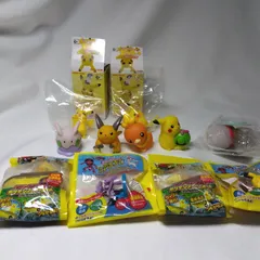 ポケモン 指人形  PUTITTOピカチュウ  フィギュア ストラップ 11点セット