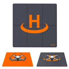 【特価商品】MINI DJI DJI 4 折りたたみ/両面使用 着陸マット Pro/Mavic 防水ドローン用 耐久性 3/Mavic ランディングパッド、ヘリポート 2 Air Mini Mini 2/Mavic 50cm ヘリポート 2 3ドローン Pro