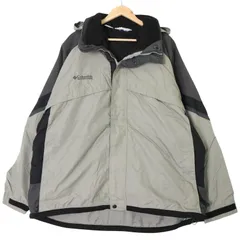 00's コロンビア XM7434 インターチェンジ マウンテンパーカー 古着 メンズUS-2XLサイズ グレー系 jc-0221