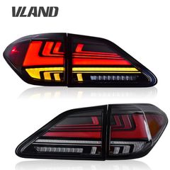 VLAND 10系RX LEDテール LEXUS RX270 RX350 RX450h LEDテールランプ 流れるウインカー シーケンシャルウインカー オープニングモーション