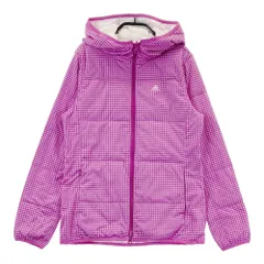 サイズ：M ADIDAS GOLF アディダスゴルフ  フード付 リバーシブル ダウンジャケット 総柄 パープル系 [240101473273] ゴルフウェア レディース ストスト