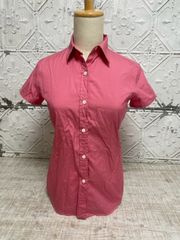 e-147【美品】RALPH LAUREN ラルフローレン 半袖 シャツ ピンク レディース ファッション サイズ表記 7