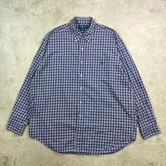 90年代 Ralph Lauren ラルフローレン BLAKE チェックシャツ メンズ2XL相当 