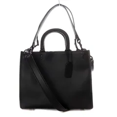 コーチ COACH ローグ ハンドバッグ ショルダーバッグ 3way 斜め掛け レザー 黒 ブラック CQ761 /YO21