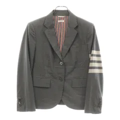 THOM BROWNE (トムブラウン) ミディアムグレー 平織スーチング クラシック 4BAR ジャケット グレー レディース FBC010A-06146035のサムネイル