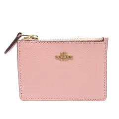 未使用品 コーチ フラグメントケース パスケース コインケース レザー ピンク 1205 COACH