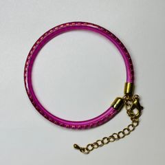 スティングレイ ブレスレット 本革 エイ革 ピンク レディース 新品 