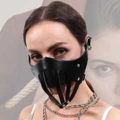 コスプレ マズルマスク エナメル 調節可能 衣装 セクシー 仮面 マスク メンズ レディース コスチューム 女王様 イベント コスプレアイテム ゴスロリ 極悪 ヘビメタ デザイン かわいい 可愛い 小道具 ダンス 宴会 グッズ パーティー ハロウィン
