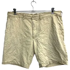 POLO RALPH LAUREN チノショートパンツ W40 ポロラルフローレン ビッグサイズ ベージュ コットン 古着卸 アメリカ仕入 2403-420