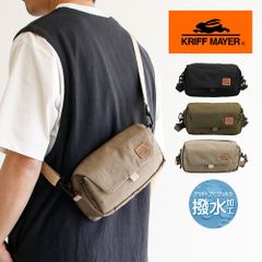 【新品】 クリフメイヤー ショルダーバッグ レディース メンズ 撥水加工 マルチショルダー アウトドア キャンプ レジャー 登山 フェス トラベル 旅行 サブバッグ 黒 ブラック ブラウン グリーン KRIFF MAYER R2177