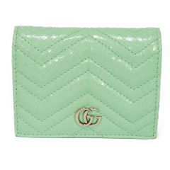 GUCCI グッチ コンパクト ウォレット シェブロン エキゾチック