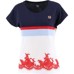 ゲームシャツ(レディース) M フィラネイビー #VL2461-20 FILA 新品 未使用のサムネイル