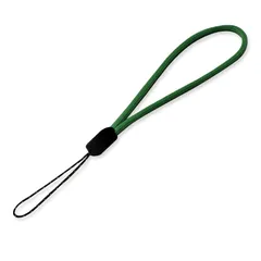 [shizukawill] シズカウィル ショート ストラップ シンプル 丸紐 スマホ 携帯ストラップ オシャレ 落下防止 コンパクト カラフル Xperia AQUOS HUAWEI Green(緑色) 0