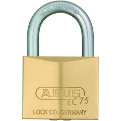 新品 ABUS 真鍮南京錠 BPEC75/30 KD ディンプルシリンダー バラ番