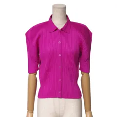PLEATS PLEASE ピンク 半袖トップス サイズ3 PLEATS PLEASE ISSEY MIYAKE（カットソー(半袖/袖なし)）の