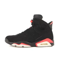 美品 NIKE ナイキ サイズ:27.0cm AIR JORDAN 6 RETRO INFRARED 2018年製 / 384664-060 エアジョーダン6 レトロ ブラック インフラレッド US9 ハイカット スニーカー バッシュ シューズ【メンズ】