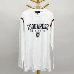 DSQUARED2 ディースクエアード 長袖Tシャツ　ロンT　ホワイト　Mサイズのサムネイル