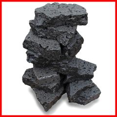 【特価】ボルケーノロック 溶岩石プレート 水槽用 アクアリウム用 【2kg】 簡単レイアウトで大迫力の水槽に STC-YGAQ02