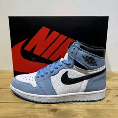 NIKE 2021 AIR JORDAN 1 RETRO HIGH OG UNIVERSITY BLUE 26.0cm 555088-134 ナイキ エアジョーダン1 ハイ レトロ ユニバーシティーブルー スニーカー 心斎橋店