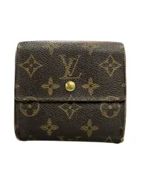 訳あり ルイヴィトン ダブルホック 二つ折り財布 ポルトモネ ビエ カルトクレディ M61652 ユニセックス LOUIS VUITTON