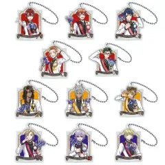 【中古】キーホルダー 全11種セット 「ディズニー ツイステッドワンダーランド カプセルアクリルチャームvol.1」