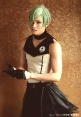 【中古】生写真(男性) 高野洸(膝丸)/膝上・左向き・背景茶色・キャラクターショット/「ミュージカル『刀剣乱舞』 髭切膝丸 双騎出陣2019 ～SOGA～」ランダムブロマイド ライブver.