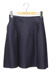 エムズグレイシー 117519 スカート 42 ブラック アイコン