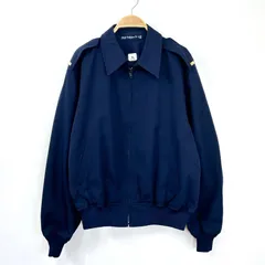 90s 90年代 米軍 アメリカ空軍 米空軍 US AIR FORCE USAF 実物 放出品 ライトウェイトジャケット ユーティリティージャケット ミリタリー ネイビー メンズ JACKET MAN'S LIGHTWEIGHT 46S【S29-3b】