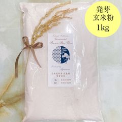 自然栽培米 発芽玄米粉 在来種（農薬不使用・肥料不使用）【1kg】
