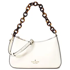 ケイトスペード バッグ katespade レザー べっ甲 レジン マディソン コンバーチブル チェーン クロスボディ 2way 斜めがけ ショルダー クラッチ ハンドバッグ メレンゲ KG644