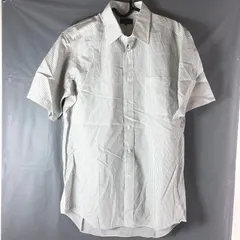 ランバン LANVIN シャツ 半袖 ストライプ 白 40サイズ 824445のサムネイル