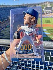 Dodgers ドジャース クレイトン・カーショー3000奪三振 ボブルヘッド 球場限定】9/20クレイトンカーショー3000奪三振ボブルヘッド