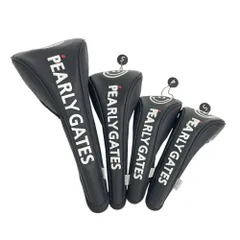 PEARLY GATES パーリーゲイツ 2023年モデル ヘッドカバー ニコちゃん 4点セット  ブルー系 DR×1 FW×1 UT×2 [240101507773] ゴルフウェア ストスト