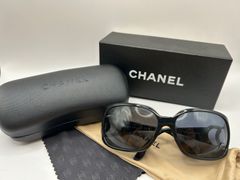 【超レア！】CHANEL シャネル サングラス ヴィンテージ 6014 黒 ブラック 男女兼用 OK！