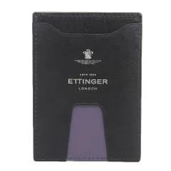 ETTINGER エッティンガー 英国王室御用達 名刺入れ レザー BK ETTINGER エッティンガー 名刺入れ（カードケース） ブラック
