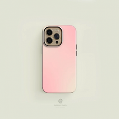 CASE-FACE | Pink and Cream Gradient MagSafe iPhoneケース (iPhone 16/16 pro/16 pro max/15) アイフォン