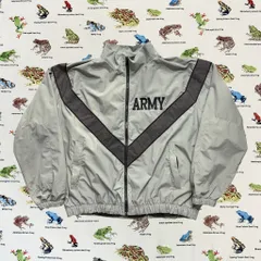 01年製 アメリカ軍 USARMY トレーニングジャケット ミリタリー古着 古着 USA製/実物/米軍/US ARMY/IPFU/ナイロン/トレーニング