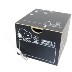 スヌーピー 卓上収納 黒板引き出しボックス SN＆WS ピーナッツ ナガノファクトリー 小物収納 キャラクター グッズ 