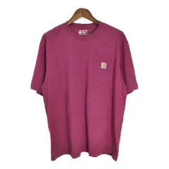 Carhartt カーハート 半袖ポケットＴシャツ パープル（メンズ XL ）中古 古着 T5693