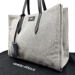 超希少✨️ジョルジオアルマーニ エンボス トートバッグ 本革 レザー A4大容量 2025年最新】Giorgio Armani メンズ トートバッグの人気アイテム