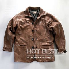 666 MANDARIN COLLAR シープスキン 羊革 シングル ライダース - メルカリ