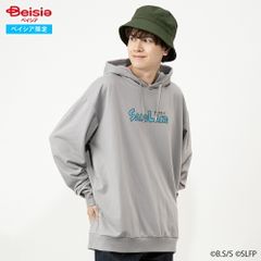 SAND LAND 샌드랜드 [ 샌드랜드 국왕군 전차대 104호차 ] 프린트 파커 베이시아 한정 풀 파커 그레이 회색