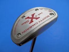 パター 即決 Ｐ４３ スコッティ・キャメロン タイトリスト レッド Ｘ２　Ｒｅｄ Ｘ２　オリジナルスチール ３４インチ ＨＣ無[2871]即発送