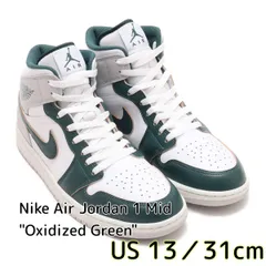 ナイキ エア ジョーダン 1 MID オキシダイズドグリーン　28 グリーン 2024年 発売予定】NIKE AIR JORDAN 1 MID “White/Oxidized Green