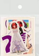 【中古】シール・ステッカー 中野二乃 ステッカーセット(6枚セット) 「五等分の花嫁展 MESSAGE in 池袋サンシャインシティ」