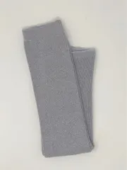☆シルク100% レッグウォーマー☆グレー☆