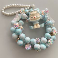 ☆ハンドメイド☆ＳＰ人形☆リース☆ファンシーデコレーション☆１点限り☆