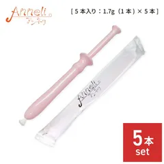 アンネリ 潤滑ゼリー 5本 デリケートゾーン 女性用ローション 注入式 膣潤滑剤 無味無臭 ヒアルロン酸 乳酸 ワンタッチ 潤い 無色無臭のサムネイル